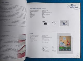 SELLOS ESPAÑA Y ANDORRA 2008