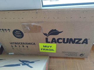 Comodino da cucina a legna da ardere Lacuna in vetro n. 5
