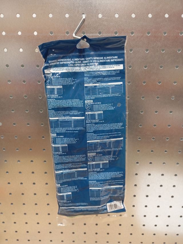 Guantes uso alimentario