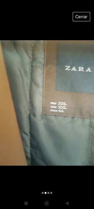 Gabardina caballero de Zara