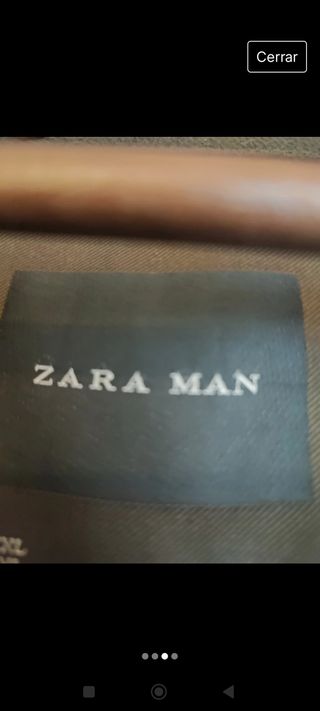 Gabardina caballero de Zara