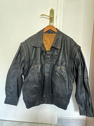 Chaqueta / chaleco cuero biker
