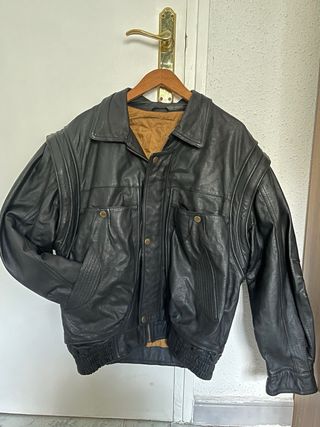 Chaqueta / chaleco cuero biker