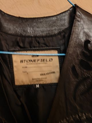 Chaleco piel  legítima muy buena calidad,muy suave