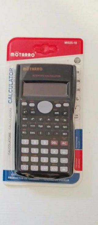 calculadora científicas. ESTRENAR