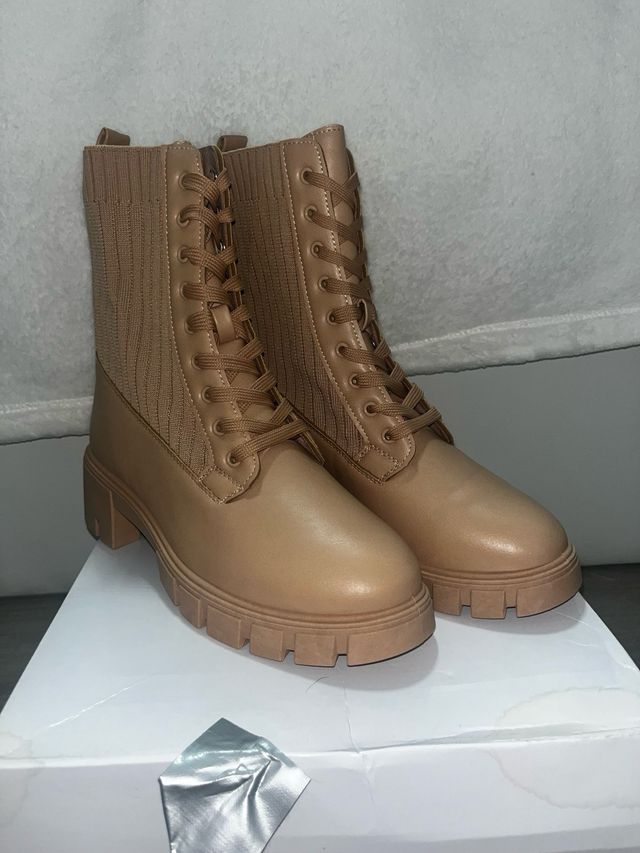 Botin nuevos color albaricoque