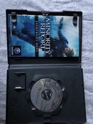 Minority Report Gamecube Videojuego