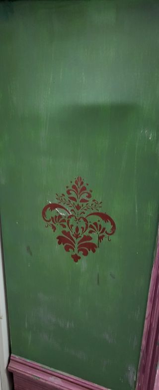 Mueble recibidor restaurado