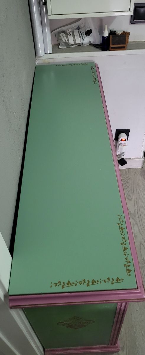 Mueble recibidor restaurado