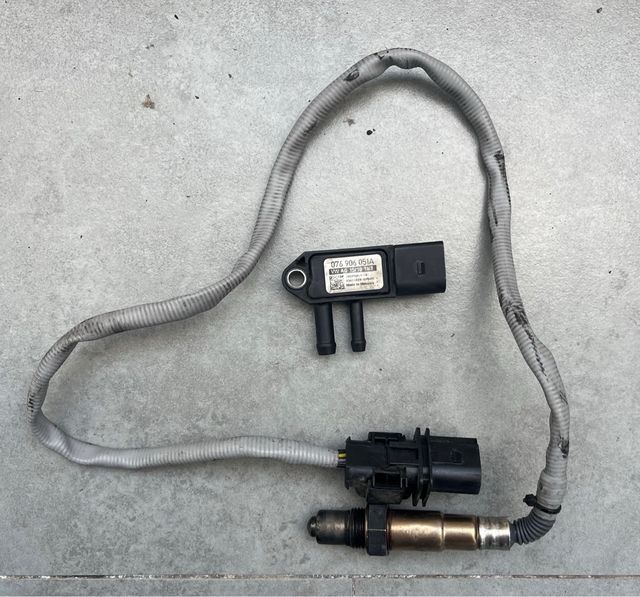 VW FAP DPF Sensor Presion y Sonda Lamda 