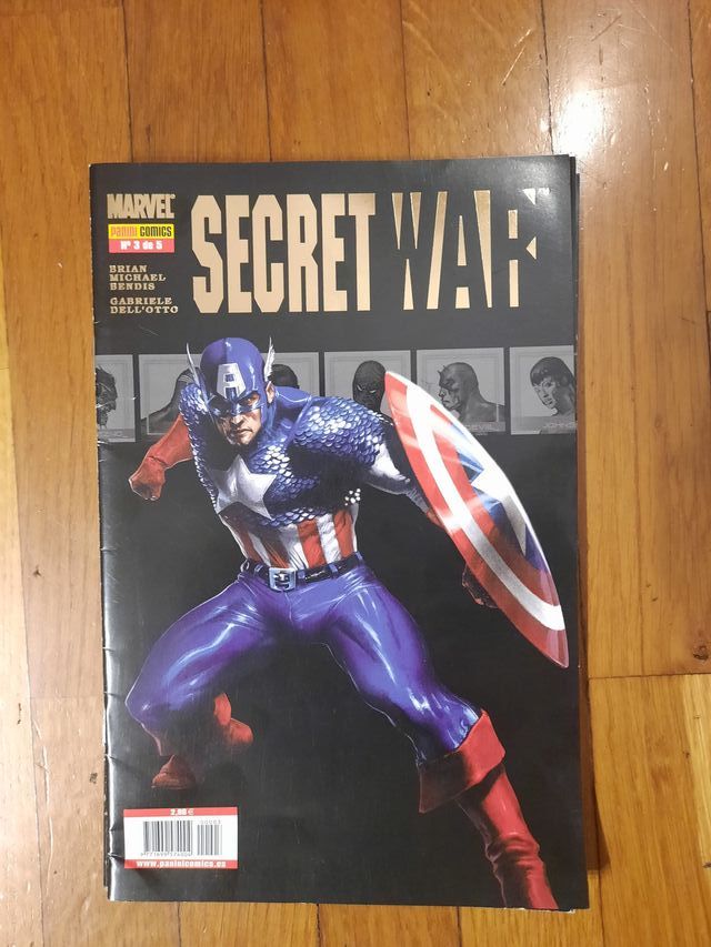 Pack de comics Marvel Secret War