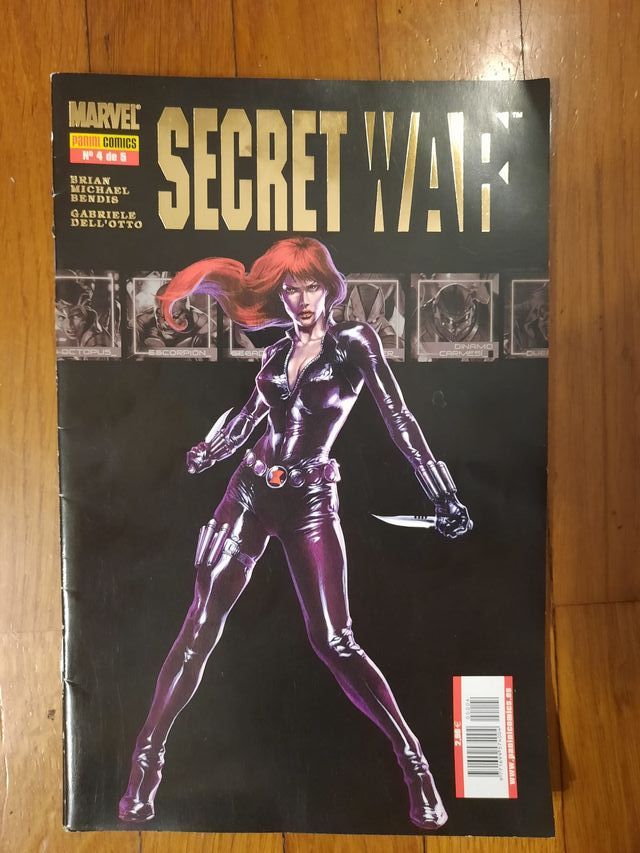 Pack de comics Marvel Secret War