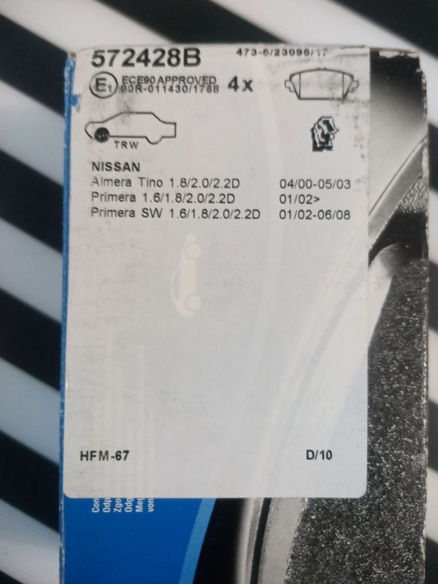 Pastillas de freno Bendix