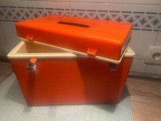 Nevera portatil vintage
