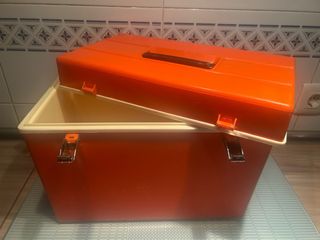 Nevera portatil vintage