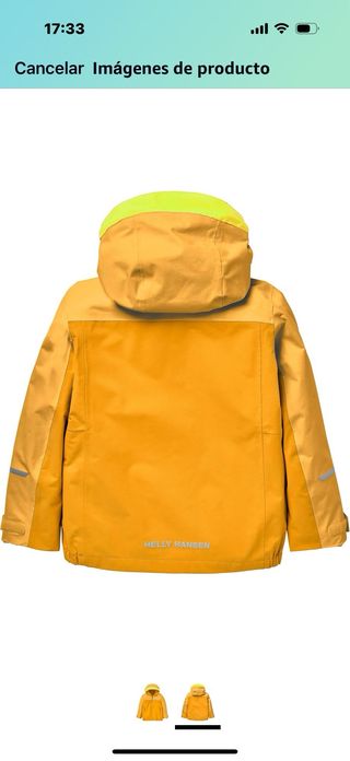 Chaqueta paraviento niños Helly Hansen Talla 110/5