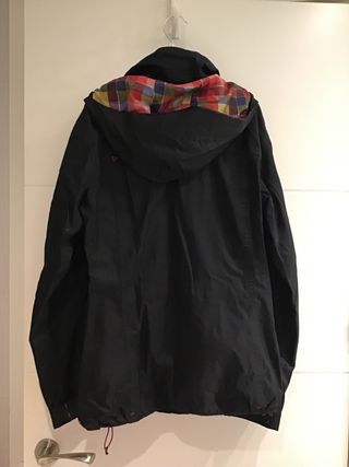 Chaqueta impermeable negra, Quechua, S