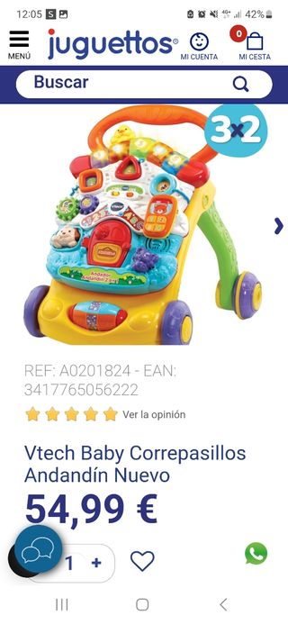 Coche correpasillos