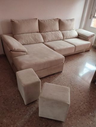 CHAISE LONGUE BEIS CLARO