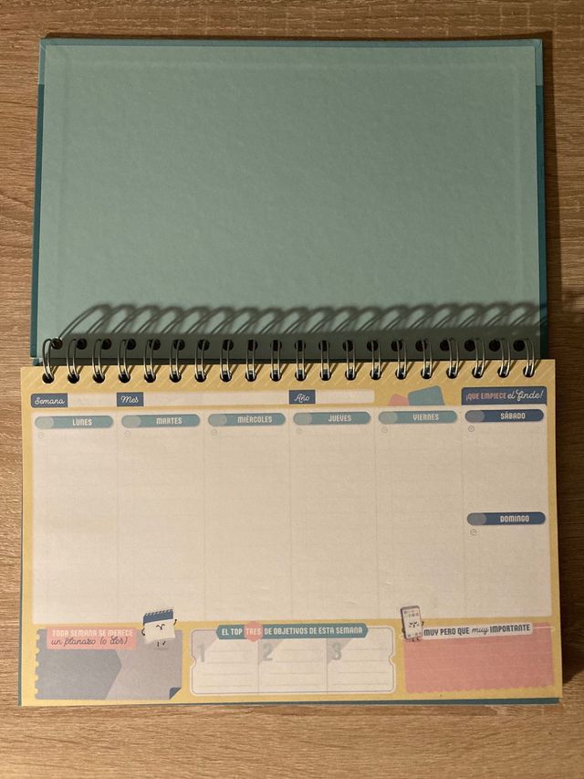 Planificador semanal