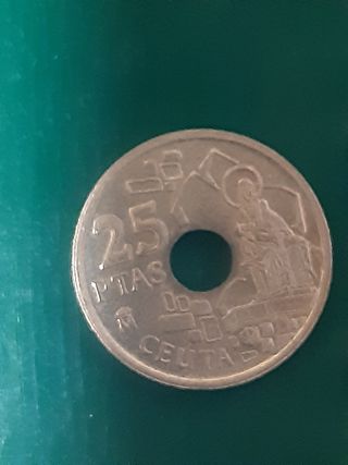 Moneda de 25€ de 1998 Ceuta