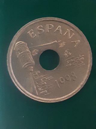 Moneda de 25€ de 1998 Ceuta