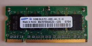 Ram Samsung ddr2 per portatile