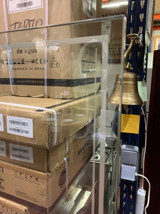 Radiador vidrio eléctrico a infrarrojos ,precio un