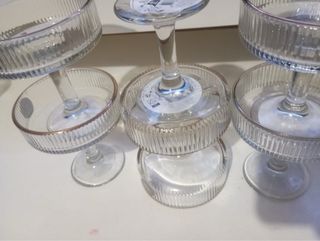 Set di 6 Coppette di Lusso Deluxe con Finitura Dor