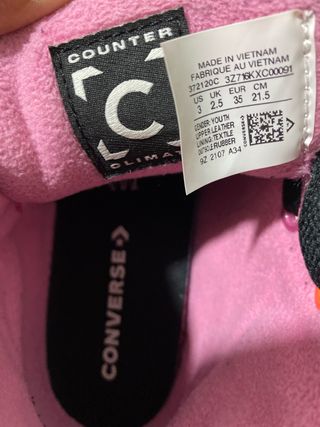 Converse niña