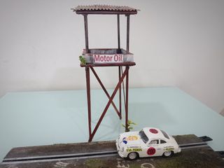 Torres decoración circuitos Scalextric