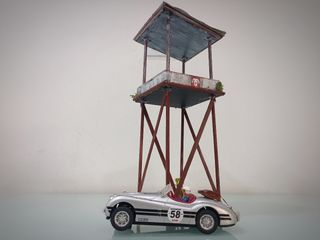 Torres decoración circuitos Scalextric
