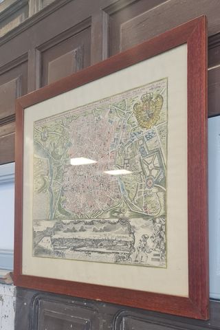 Plano Madrid Matthaus Seutter