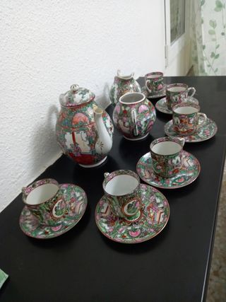 Juego cafe/té Macao China