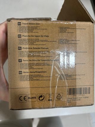 Plancha de Vapor de Viaje