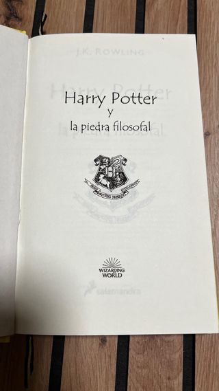 Harry Potter Y La Piedra Filosofal