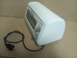 Mini horno tostadora, decoración vintage.