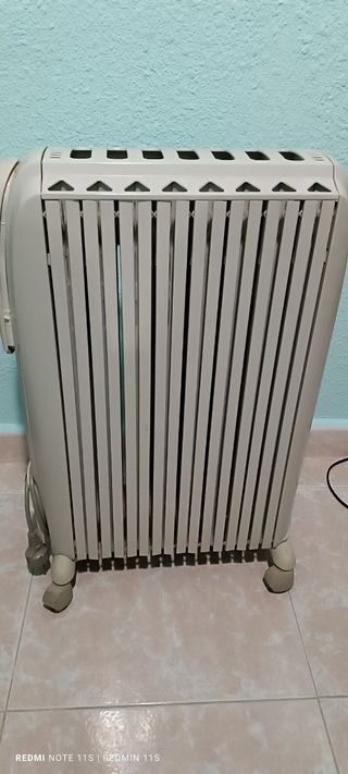 Calefactor radiador de aceite