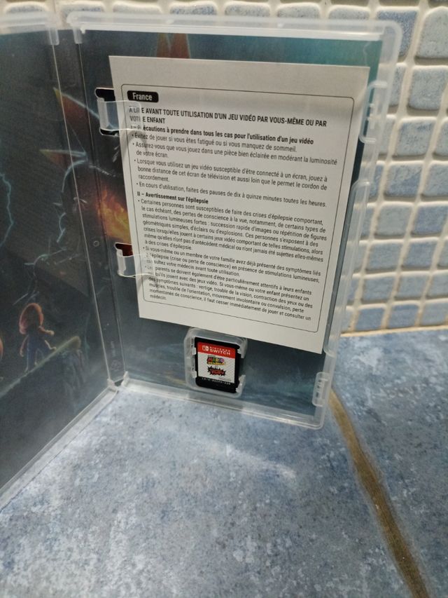 Nintendo switch super Mario 3D world + B