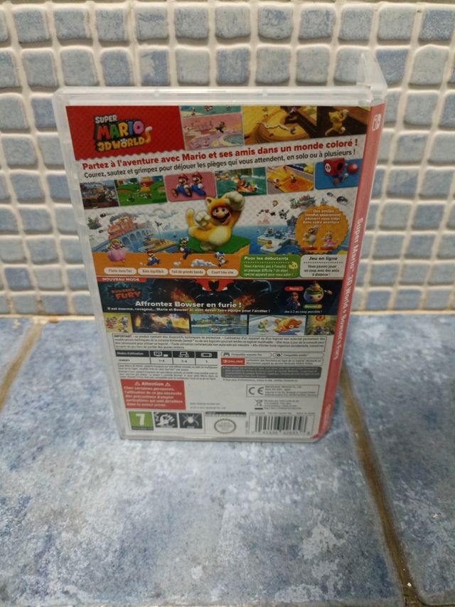Nintendo switch super Mario 3D world + B