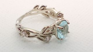 Anillo Eterna Primavera chapado en plata