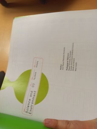 Science And Environment 3º Primary