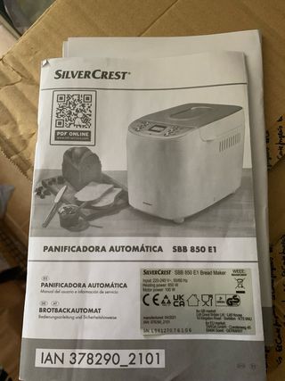 Panificadora automatica