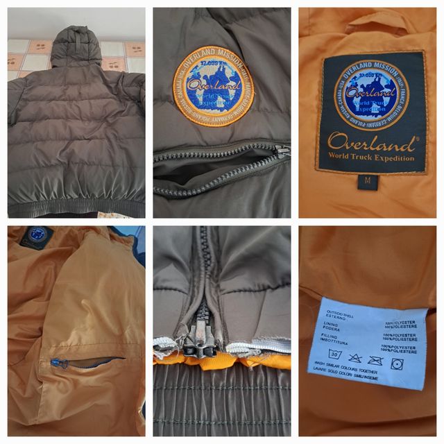 lotto 5 giubbotti giacconi piumini M L