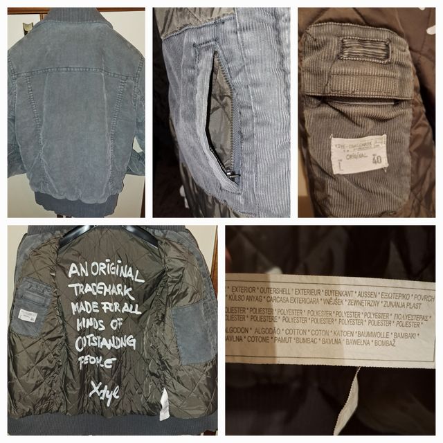 lotto 5 giubbotti giacconi piumini M L