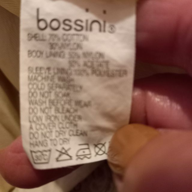 Giacca Bossini uomo M,Ottima