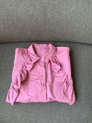 Camisa rosa de Zara