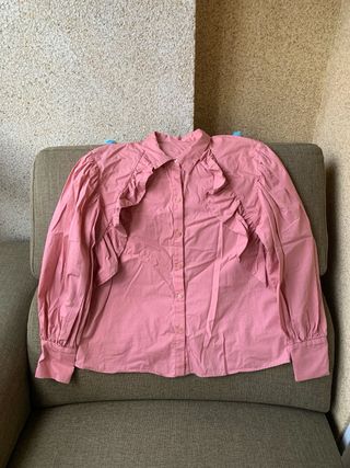 Camisa rosa de Zara