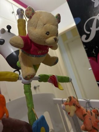 Carrusel cuna para bebes con musica y luces 
