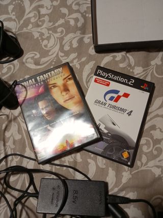 Consola PS2 con muchos accesorios